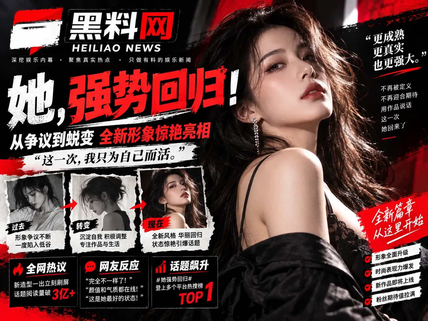 全新亮相｜风格变化受关注